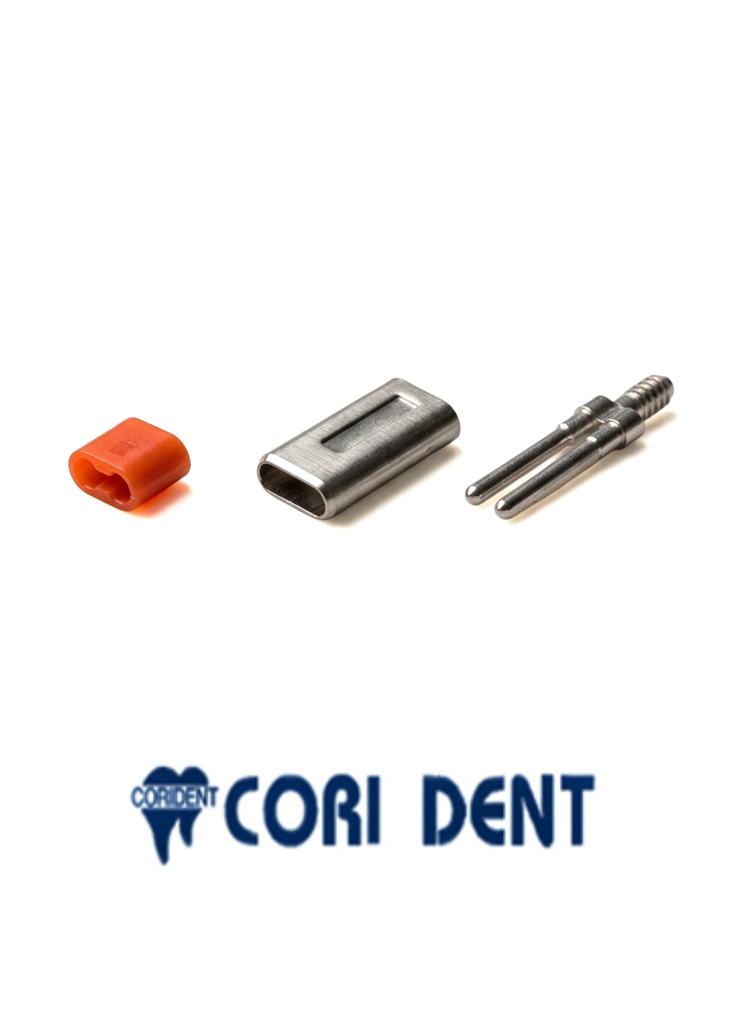 CORIDENT Twin Pins Pack of 1000