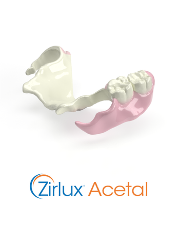 Zirlux Acetal Removable Partial Denture - Stayplate